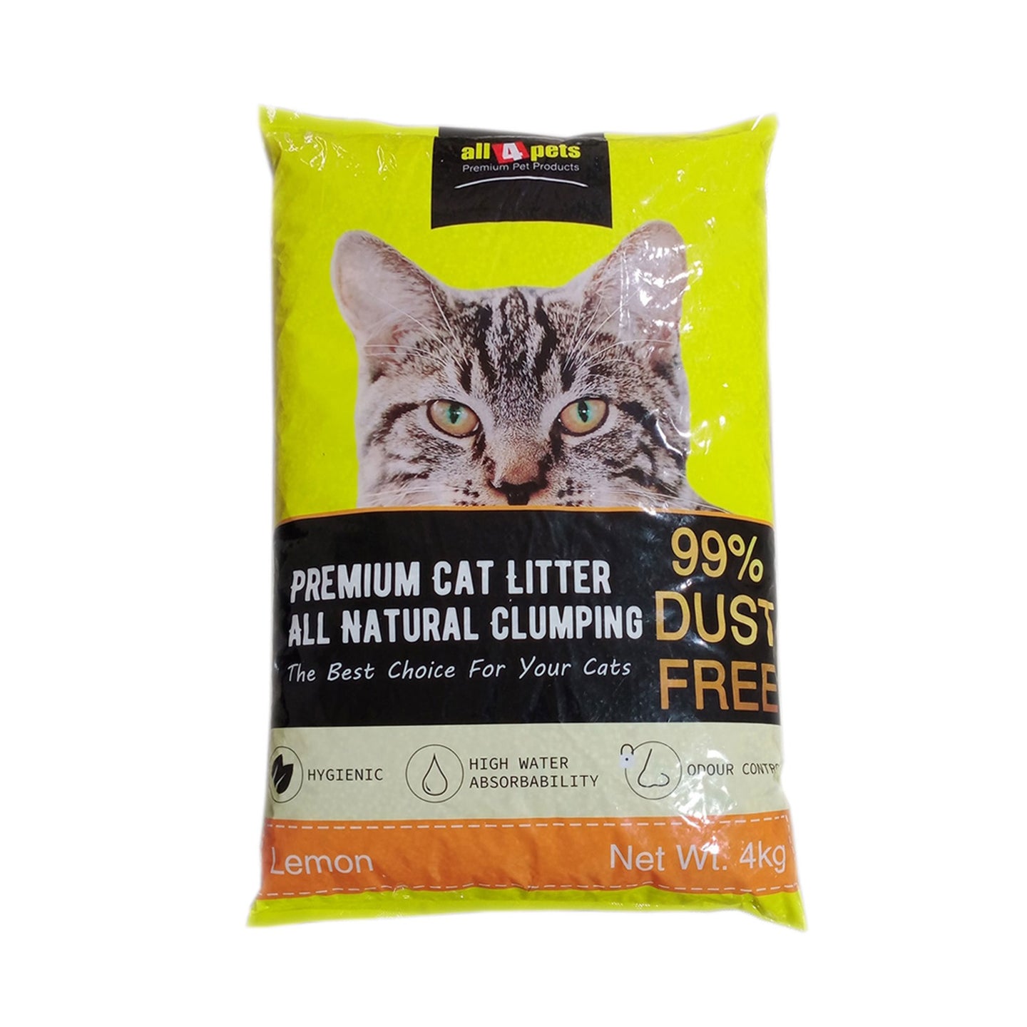 All4pets All Natural Dust Free Cat Litter 4Kg Pack